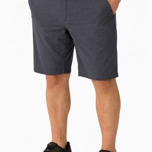 All in Motion Men's Charcoal Flat Front Shorts
